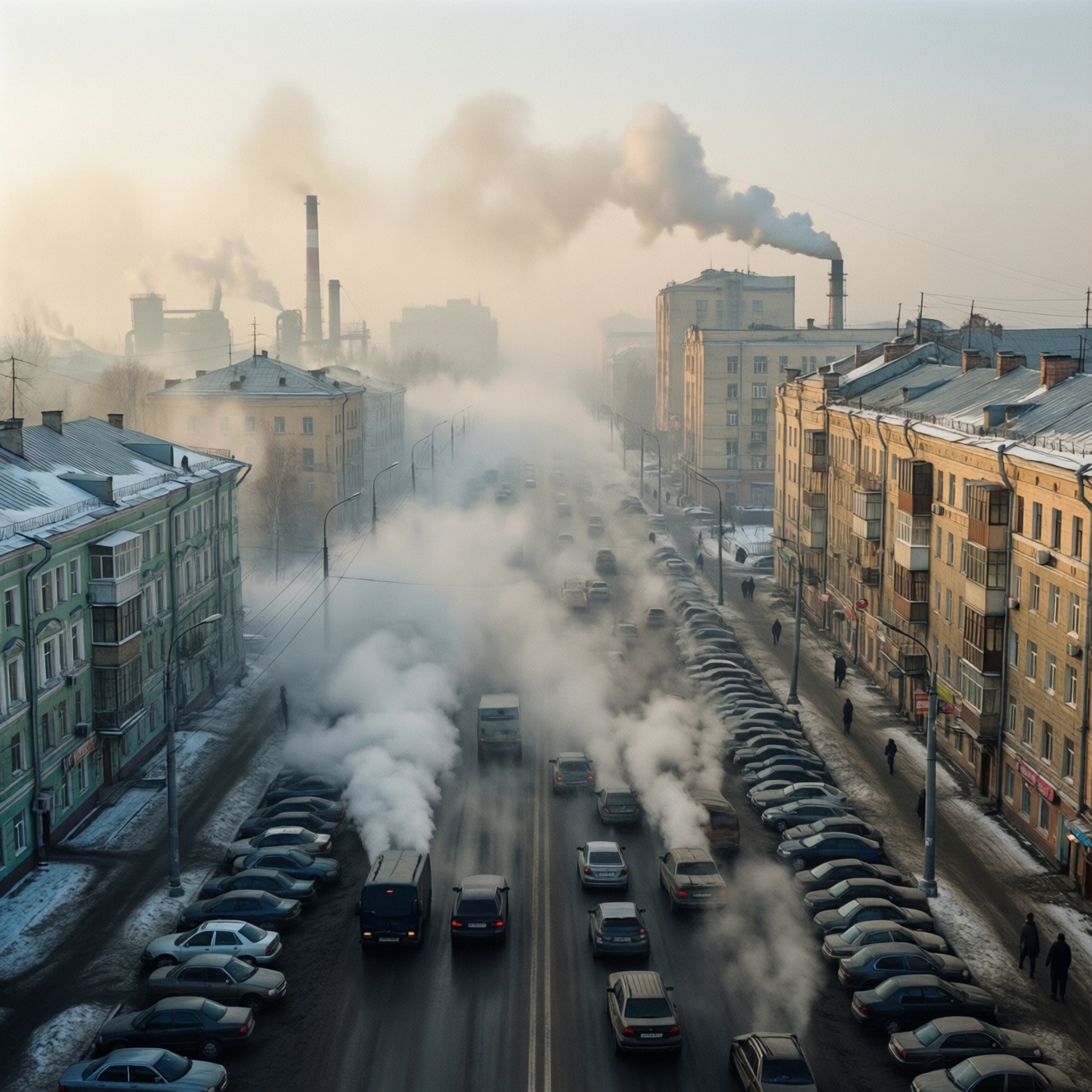 Экология и воздух в Новосибирске и области: причины смога и меры контроля