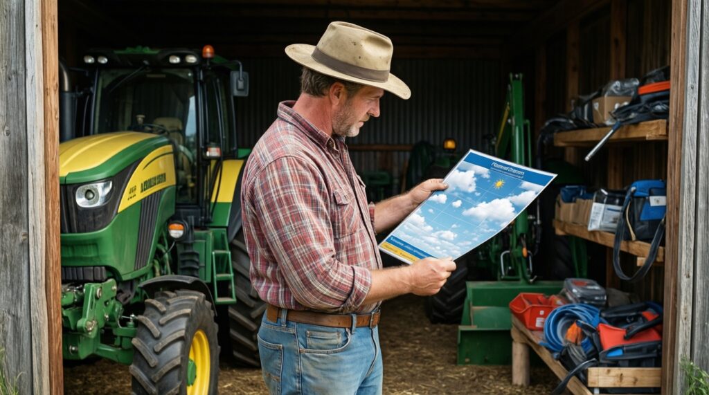 Агросезон в области: посевная/уборочная, прогноз урожая, поддержка фермеров - иллюстрация